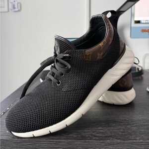 Louis Vuitton Black and Brown Sneakers